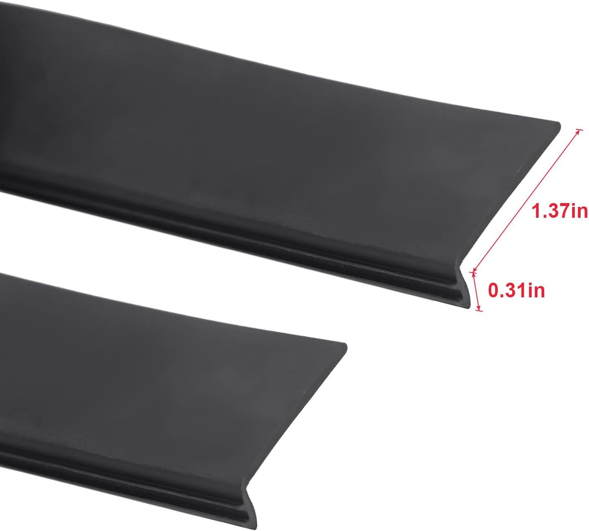 R854056 RV Slide Out Wiper Seal Black Rubber