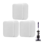 3 Pack ZU102 Foam Filter for Shark Pet ZU100, Pet Pro ZU60, ZU62 Vacuum