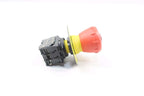 ALLEN BRADLEY 800F-X10 800F-X01 EMERGENCY STOP TWIST PUSHBUTTON SER A D564521