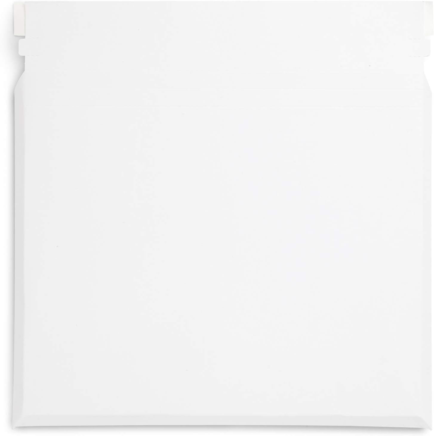 25 Rigid Envelopes, Large Expanding Envelopes Self Seal, Rigid Mailer with E-Z Open Tear String, White 9 3/4 x 12 1/4