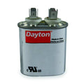 Dayton 2MDV4 Oval Motor Run Capacitor, 5 Microfarad Rating, 370VAC Voltage