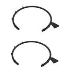 Food Slicer Blade Gasket Compatible with waring, Black, 2-Pack