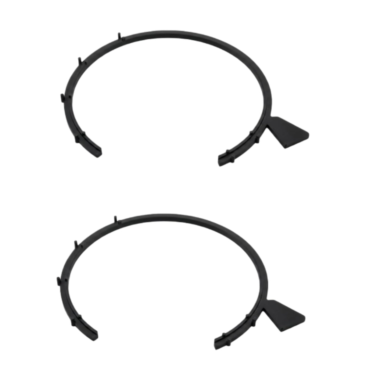 Food Slicer Blade Gasket Compatible with waring, Black, 2-Pack