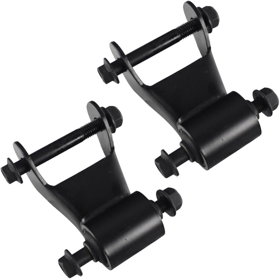 722-032 722-029 Rear Leaf Spring Hanger Bracket Shackle Kit For 1999-2013 Chevy Silverado 1500 GMC Sierra 1500 K150383 K150381 22820716 12474021