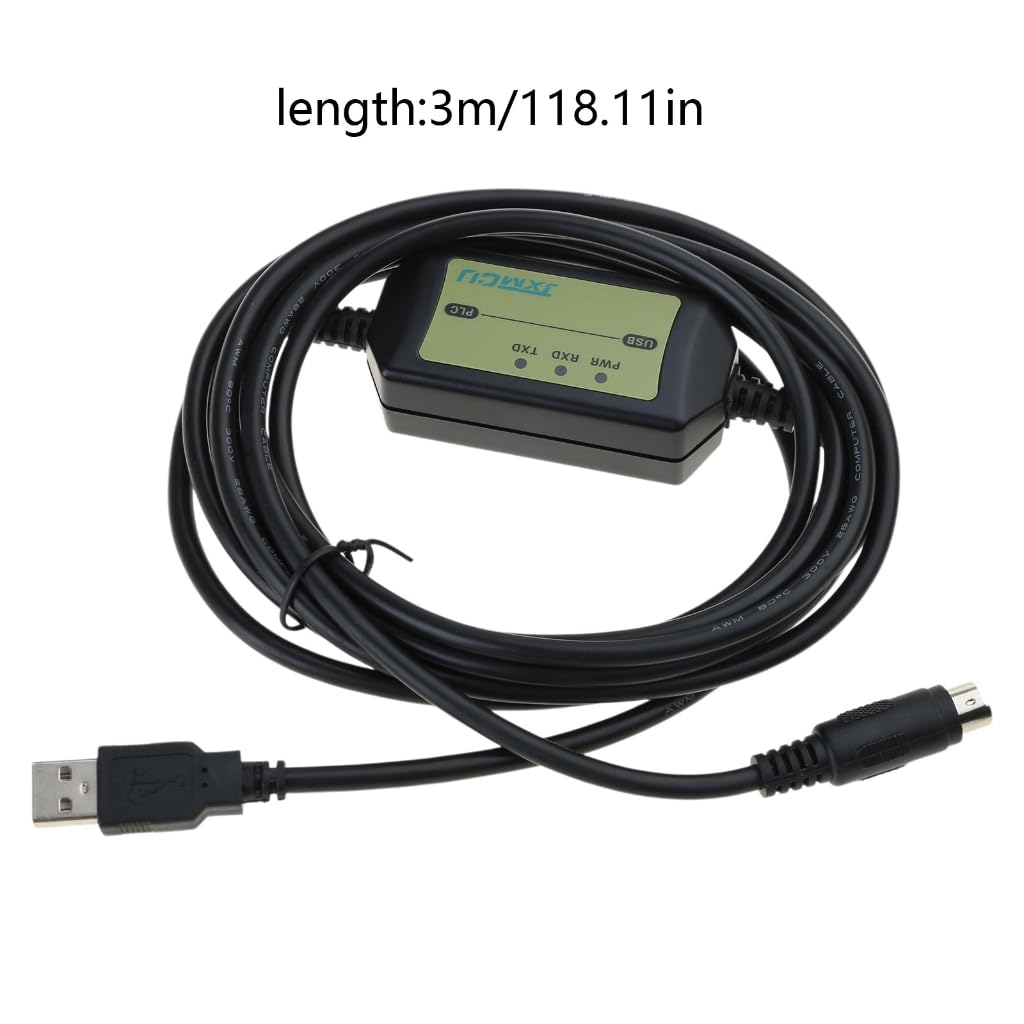 PLC Programming Cable for USB-DVP ES EX EH EC SE SV SS Series Cable for Delta USB-ACAB230 Programming Cable