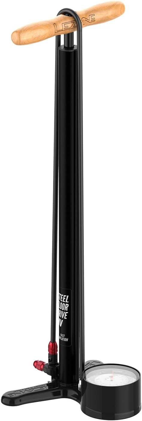 Steel HV Floor Drive 3.5 High Volume Bike Pump