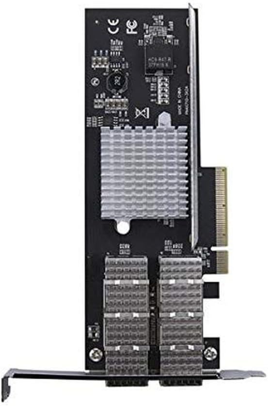 StarTech Dual Port 40G QSFP+ Network Card, 40GbE Fiber Optic LAN Card