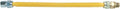 Brasscraft Cssc45R18 x Safety Plus Gas Appliance 5/8" Od Connector With 1/2" Mip Efv x 1/2" Fip x 18"