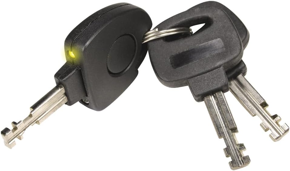 MAX60 Black Short Shackle U-Lock with PVC Sleeve