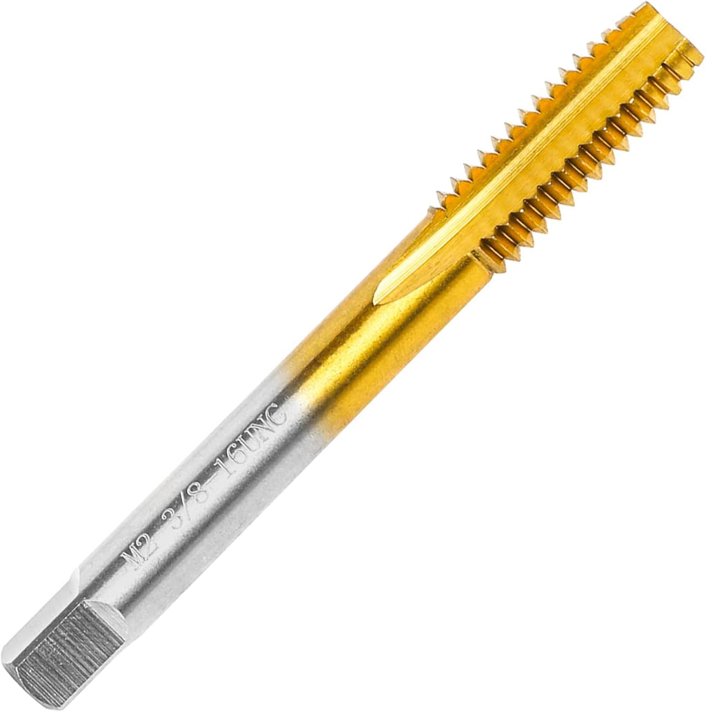 3/8"-16 UNC Thread Tap for Metal,3/8"-16 UNC M2 HSS Thread Milling Tap