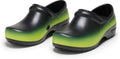 SR Angel Clogs, Nursing Shoes, Electric Yellow Fade, 7 Women/5 Men
