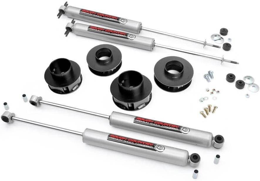 Rough Country 2" Lift Kit for 1999-2004 Jeep Grand Cherokee WJ 4WD - 69530
