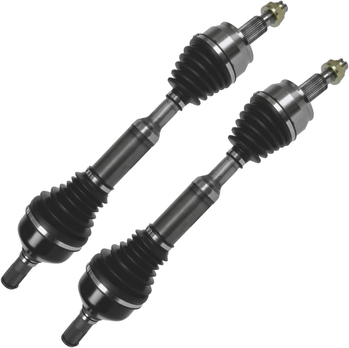 Detroit Axle - AWD/4WD 2pc Front CV Axles for 2014-2018 Jeep Cherokee