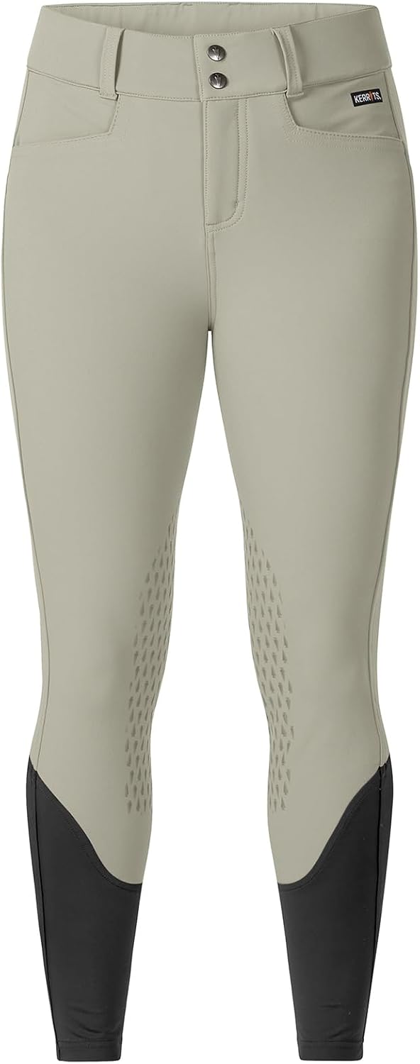 Women's K-Flex Knee Patch Riding Breeches – Stylish Horse Riding Pants with Stretch and Secure Silicone Grip
