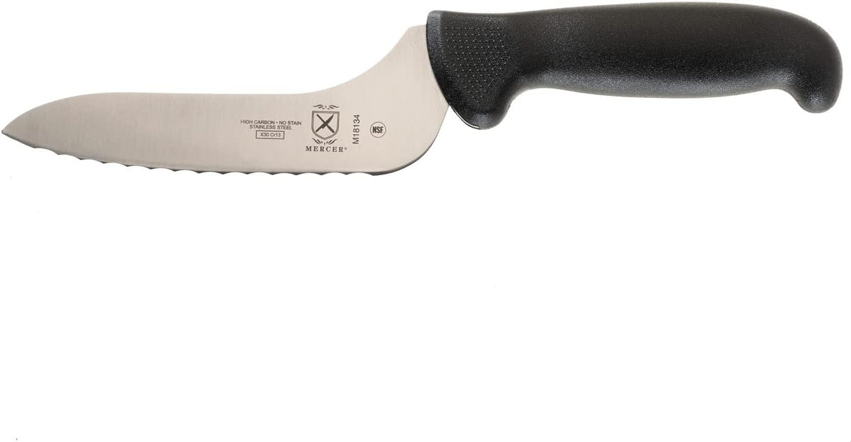 M18134BK Bread Knife, 6-Inch, Millennia Black