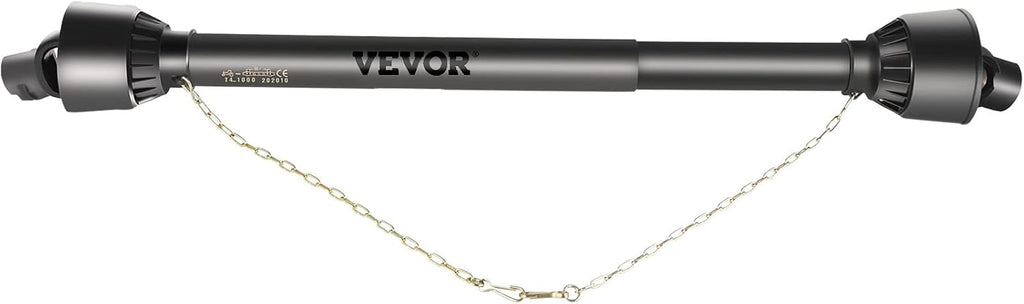 PTO Shaft 1-3/8" PTO Drive Shaft 6 Spline End Round End Driveline | For Bush Hog/Finish Mower/Rotary Cutter/Wood