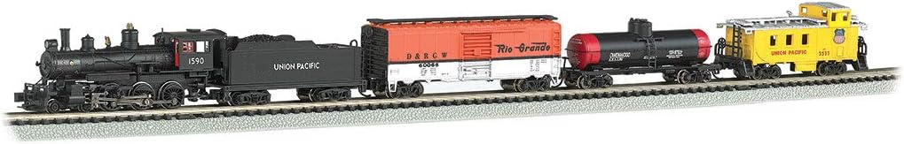 Trains - Whistle-Stop Special DCC Sound Value Ready to Run Electric Train Set - N Scale , Black | Complete Starter