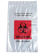 Biohazard Specimen Bags,500pcs 6x9in/15x25cm Sample Bags
