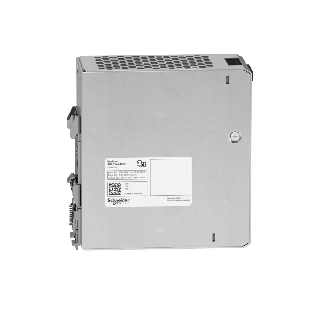 Schneider Electric Optimized Regulated Power Supply, Single Phase 100...240V AC, 24V, 10 Amp