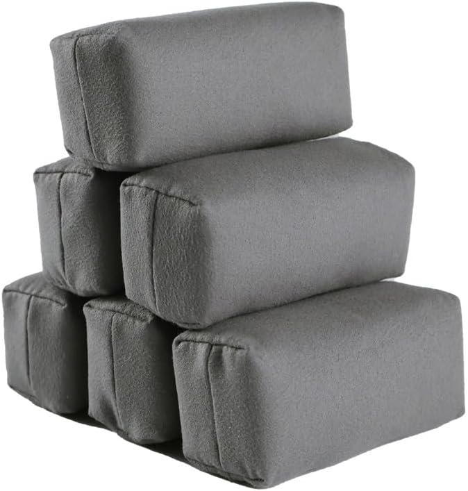 Microfiber Applicator Pad, Car Detailing Suede Sponge Applicator, 6Pcs Coating Sponge Pads for Cars, Ceramic Spray