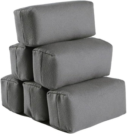Microfiber Applicator Pad, Car Detailing Suede Sponge Applicator, 6Pcs Coating Sponge Pads for Cars, Ceramic Spray
