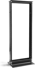 22U 2 Post Open Frame IT Network Server Relay Rack 600LB Capacity (22 U)