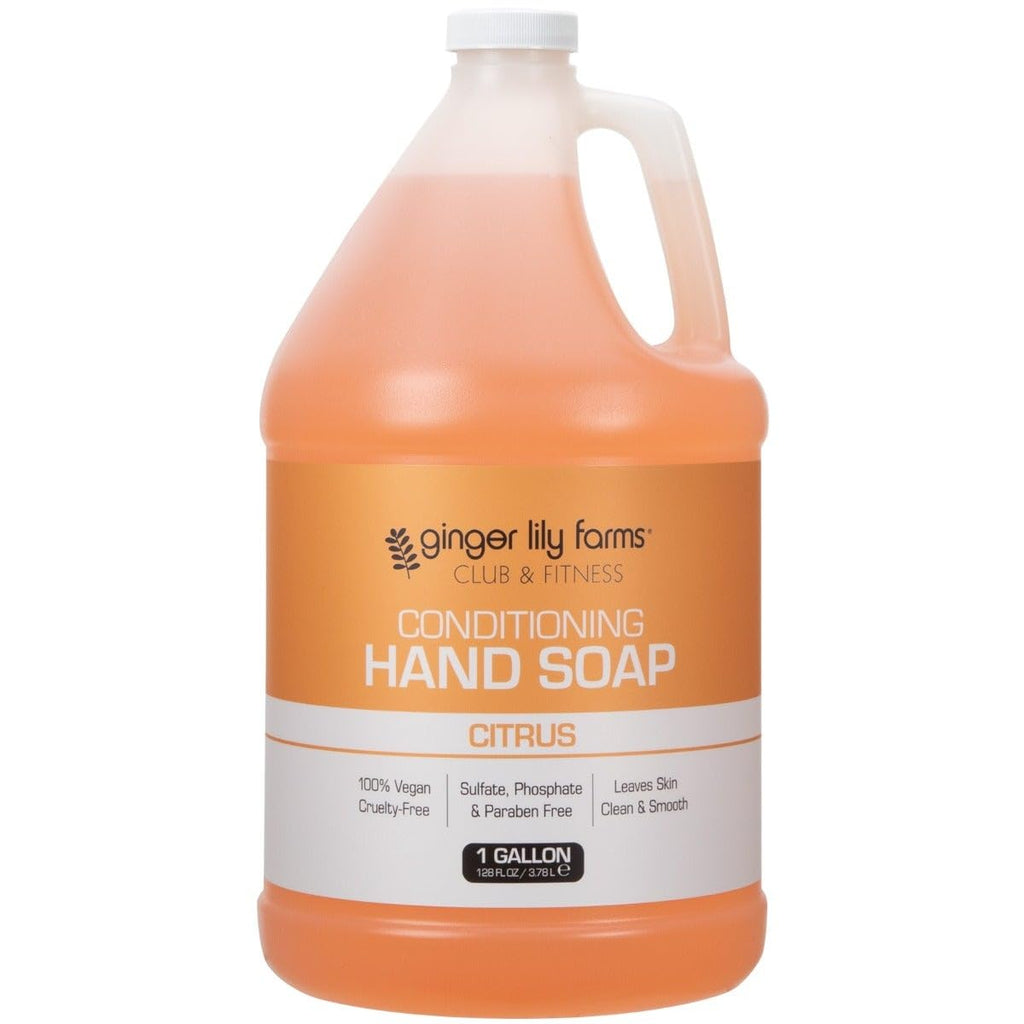 Club & Fitness Hand Soap, 128oz, Citrus