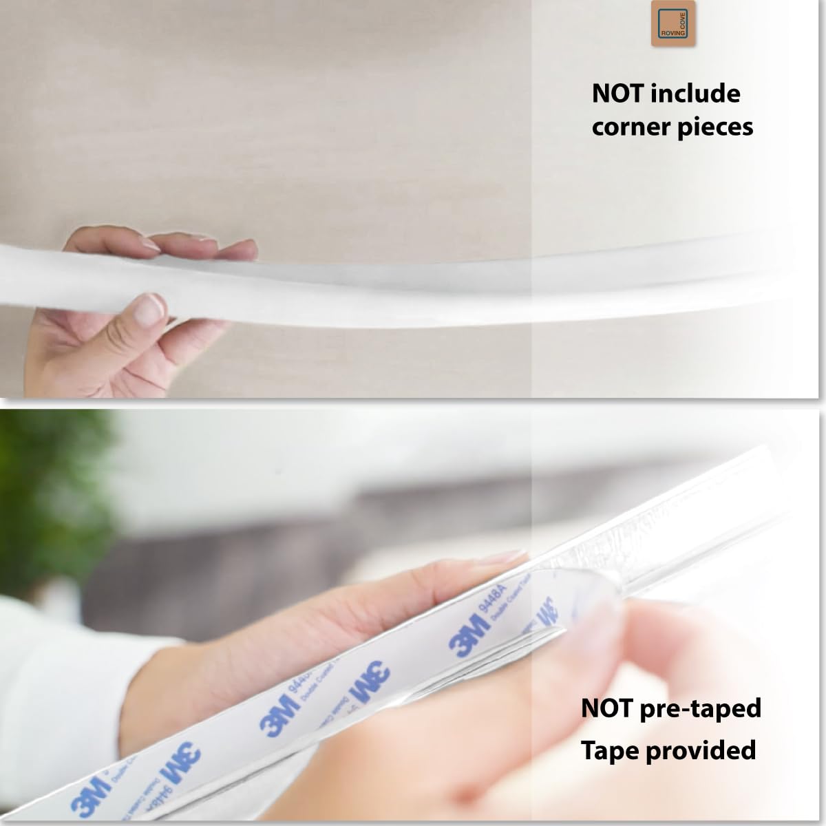 Furniture Edge Protector, Desk Edge Cover, Large 6ft Edge Only