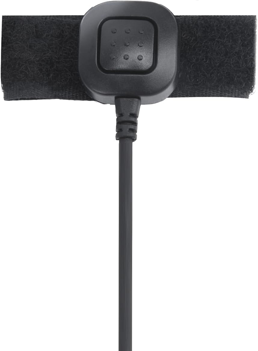Tactical Throat Mics with PTT Earpiece Headset Throat Microphones Neck Mic for Radio Motorola GP328PLUS EX500 EX600