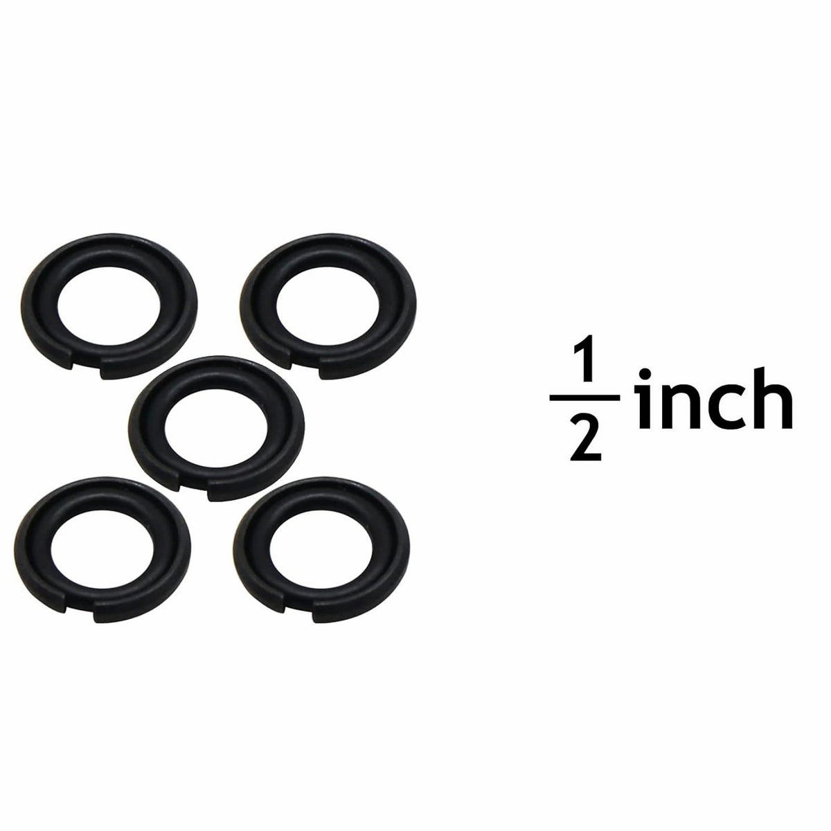 ZLLITONS 12 sets of 1/2" Impact Retaining Ring,Square Drive Socket Retainer