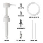 Thorstone Lower Unit Gear Oil Pump for Quart Bottles with Adapters