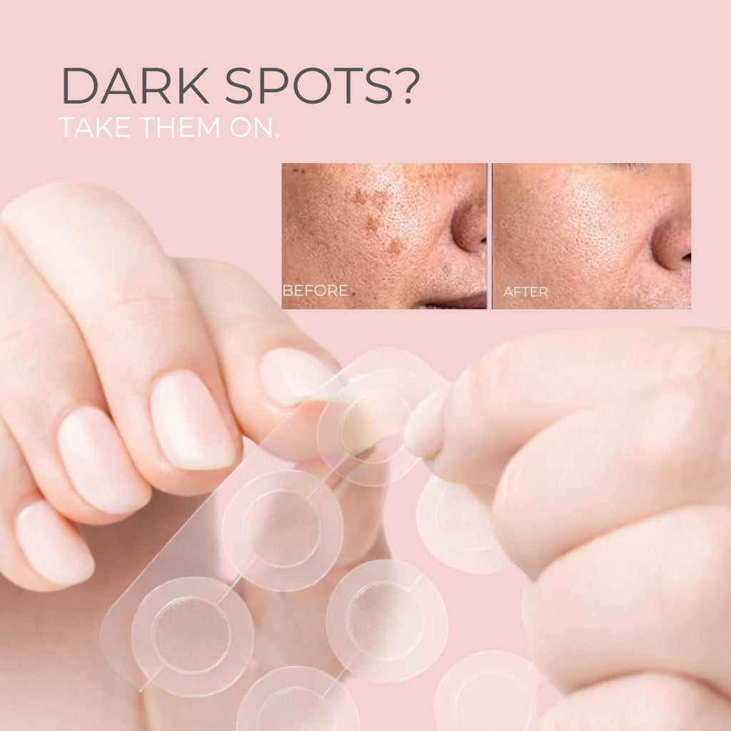 Microdart Pimple Patches- Cystic Acne Patch – Microneedle Pimple Patch for Face, Dark Spots & Blind Pimples- 18ct