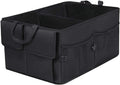 Car Trunk Backseat Organizer for SUV, 8 Pocket Waterproof, Dust-proof, Sturdy Foldable Cargo Net Storage for More