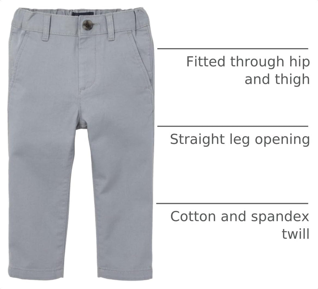 and Toddler Stretch Straight Chino Pants