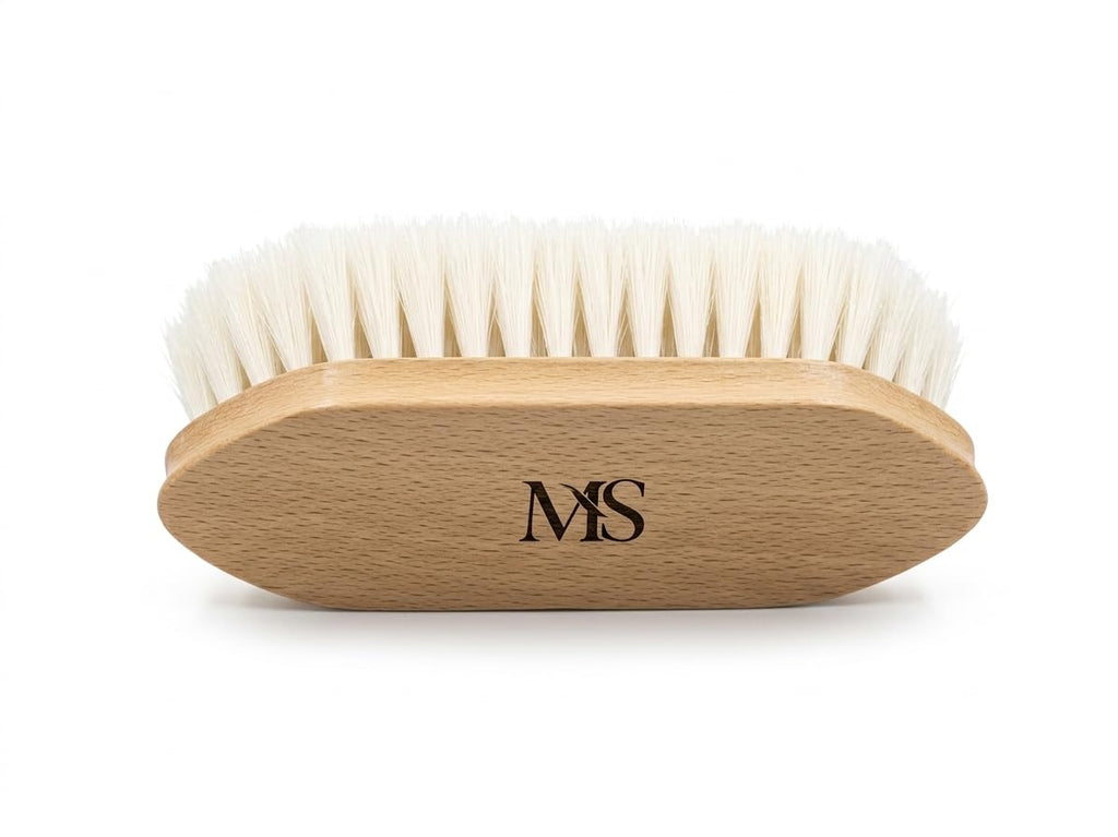 Premium Horse Grooming Kit (8 Pieces) - Professional Equine Care Set with Beechwood Brushes, Natural Bristles, and