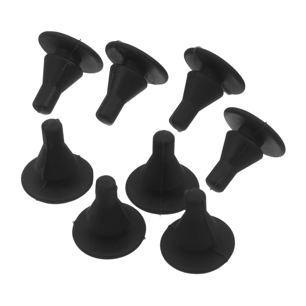 8pcs Black Silicone Bumper Feet for Slow Cooker Replacement