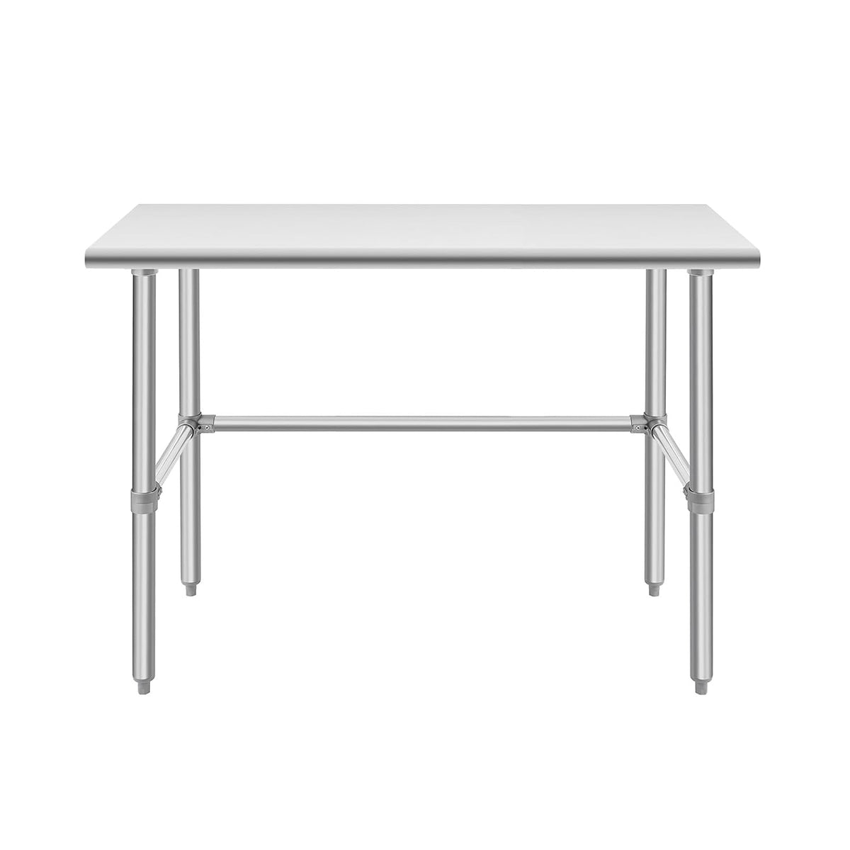 Hally Open Base Stainless Steel Table 24"x48" Commercial Prep&Work Tables