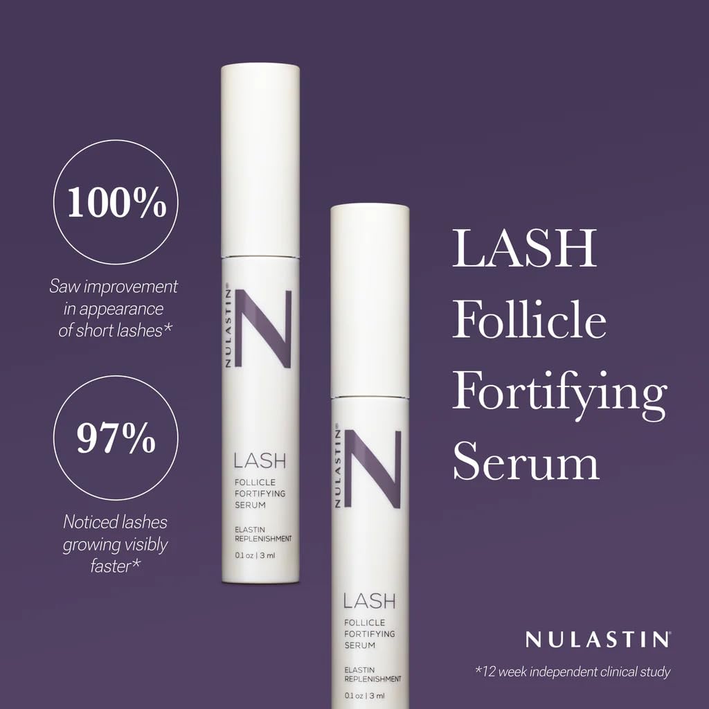 Follicle Fortifying Lash Serum - Clinically Tested Eyelash Enhancing Serum - Nourishes & Repairs to Promote