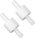 2pcs 1/4" One Way Inline Check Valve