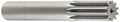 Boston Gear NBR10 Stem Pinion, 14.5 Degree Pressure Angle, 16 Pitch, 10 Teeth, 5.250" Long, Steel