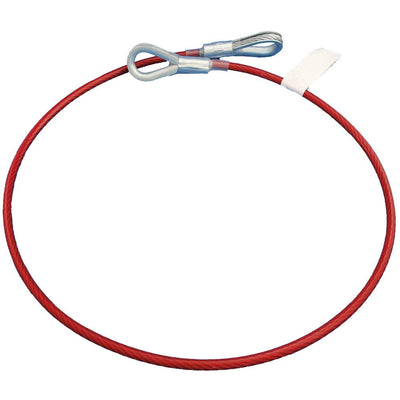 Cable Anchor Sling - Reusable Cable Sling Anchor Point with Eye-Ring Ends - CSA, ANSI, OSHA Compliant Fall Arrest