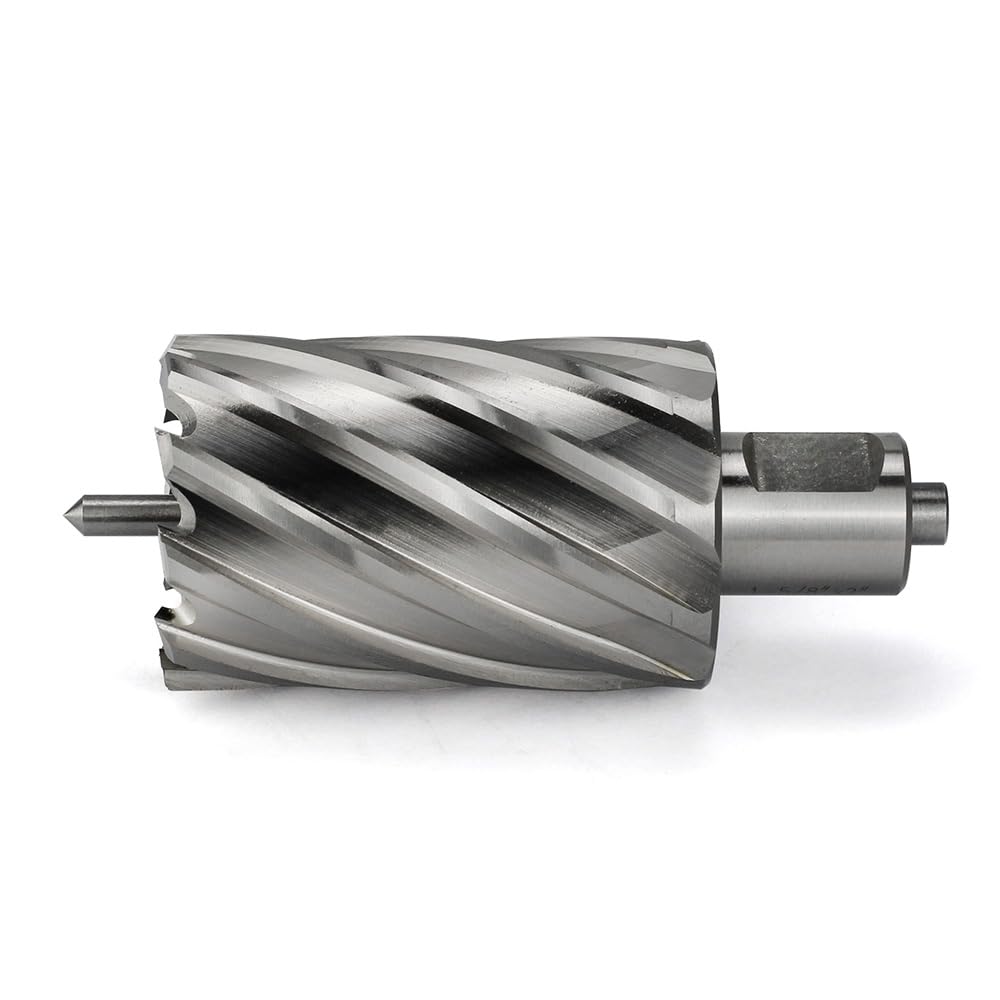 Annular Cutter JESTUOUS 3/4 Inch Weldon Shank 1-5/8 Cut Dia 2 Cut Depth