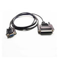 PLC Programming Cable DB9 Female to DB25 Male RS232 Serial Cable for PLC-5 Controllers 1784-CP10