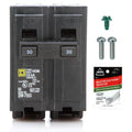 Genuine Square D HOM230 30 Amp Double Pole Circuit Breaker Kit