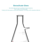 Borosilicate Glass Filtering Flask, Bolt Neck with Tubulation (2 Pack) (2000ml)