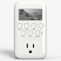 BN-LINK Digital Outlet Timer for Light, 7 Days Programmable Timer for Lamps