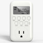 BN-LINK Digital Outlet Timer for Light, 7 Days Programmable Timer for Lamps