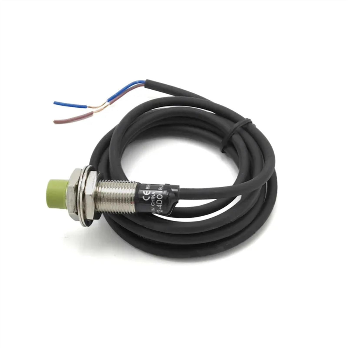 1PCS DN2 Cylindrical Proximity Switch PR12-4DN Sensor Round Type dc 3wire pr Proximity Sensor Switch PR12-4DO DC(PR12-4DN)