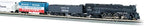 Trains Empire Builder Ready to Run 68 Piece Electric Train N Scale