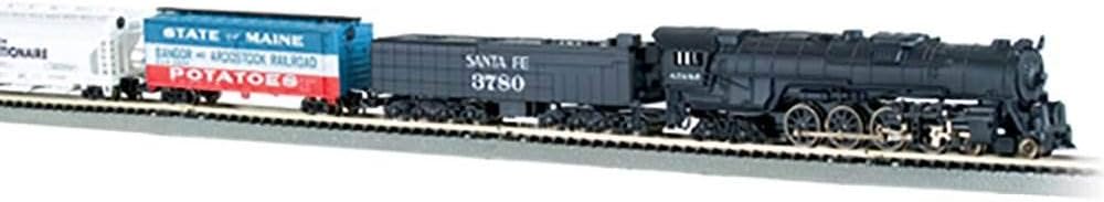 Trains Empire Builder Ready to Run 68 Piece Electric Train N Scale